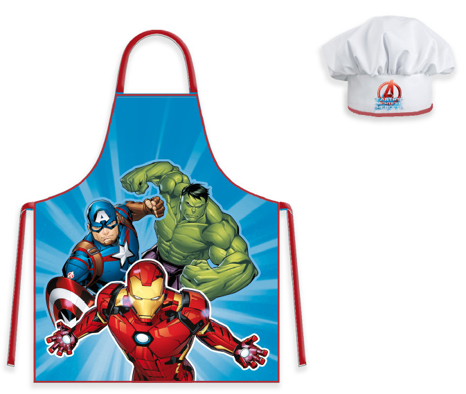 Avengers Guardians kids’ Παιδικό Σετ Ποδιάς Μαγειρικής 2 Τεμαχίων Μεγέθη 3 έως 8 ετών 5897715