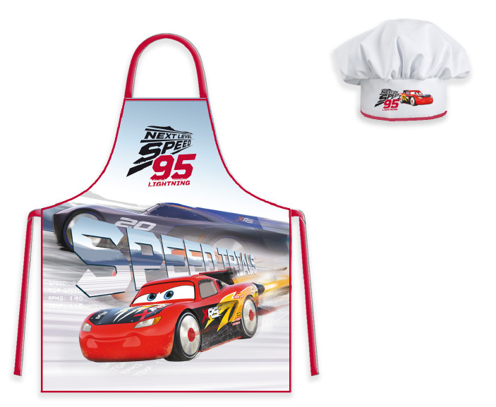 Disney Cars Next Level Παιδικό Σετ Ποδιάς Μαγειρικής 2 Τεμαχίων Μεγέθη 3 έως 8 ετών 5897789