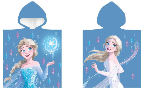 Disney Frozen Snow Πετσέτα θαλάσσης πόντσο 50×100 cm 5873728