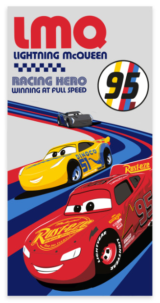 Disney Cars Full Speed Πετσέτα Μπάνιου & Θαλάσσης 100% Βαμβάκι 60×120 cm 5898249