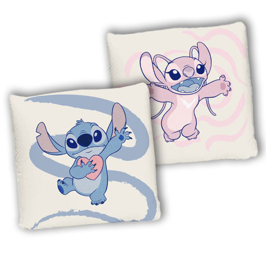 Disney Lilo and Stitch Lovers Διακοσμητικό μαξιλάρι 40×40 cm 5897272