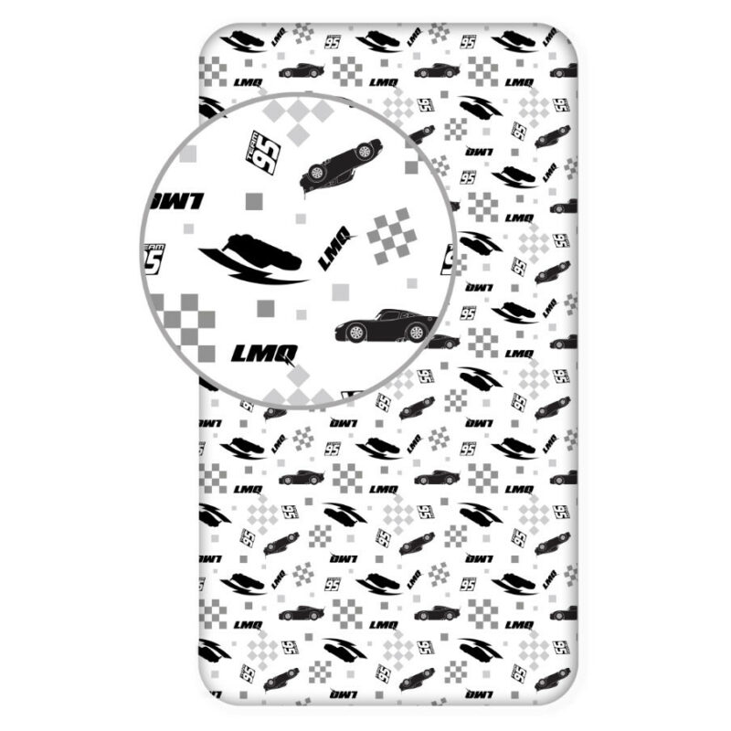 Disney Cars LMQ παιδικό σεντόνι μονό με λάστιχο 90×200 cm 5879561