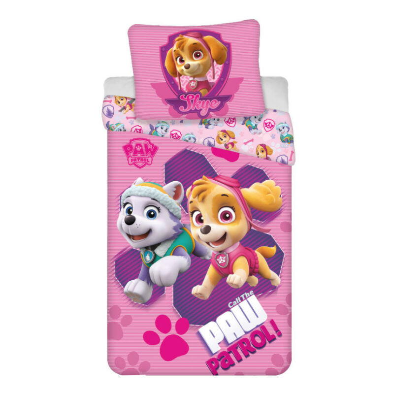 Paw Patrol Call Παιδικό Βαμβακερό Σετ Παπλωματοθήκης 2 Τεμαχίων 100×135 και 40×60 cm 5926562