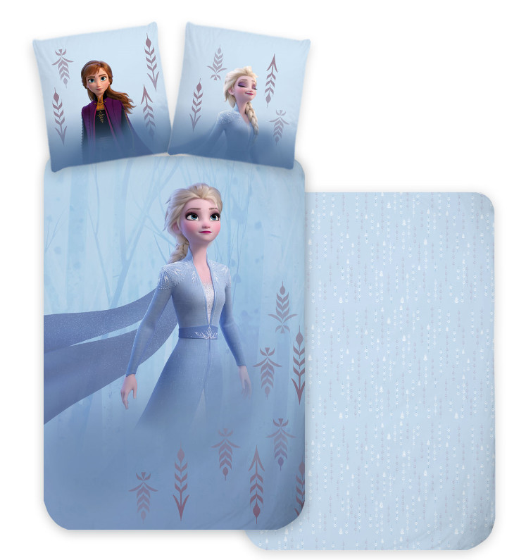 Disney Frozen Myself Βρεφικό Βαμβακερό Σετ Παπλωματοθήκης 2 Τεμαχίων 100×135 και 40×60 cm 5886310