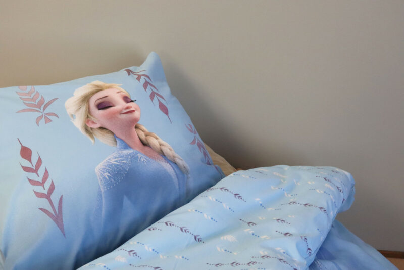 Disney Frozen Myself Βρεφικό Βαμβακερό Σετ Παπλωματοθήκης 2 Τεμαχίων 100×135 και 40×60 cm 5886311