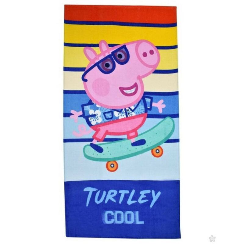 Peppa Pig Catch a Wave Πετσέτα Μπάνιου & Θαλάσσης 100% Βαμβάκι 70×140 cm 5885396