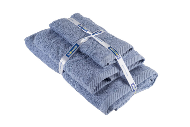 Πετσέτες σετ 3τμχ Blue Design 1 500154