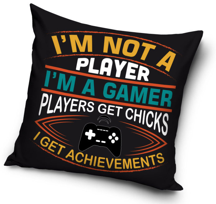Gamer Μαξιλαροθήκη Διακοσμητική για παιδικό δωμάτιο 40×40 cm 5880633