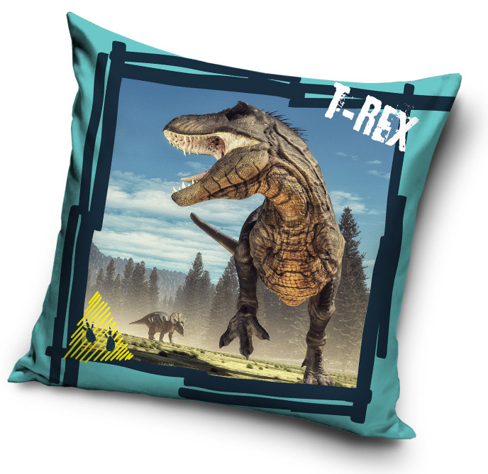 Dinosaur Μαξιλαροθήκη Διακοσμητική για παιδικό δωμάτιο 40×40 cm 5872496