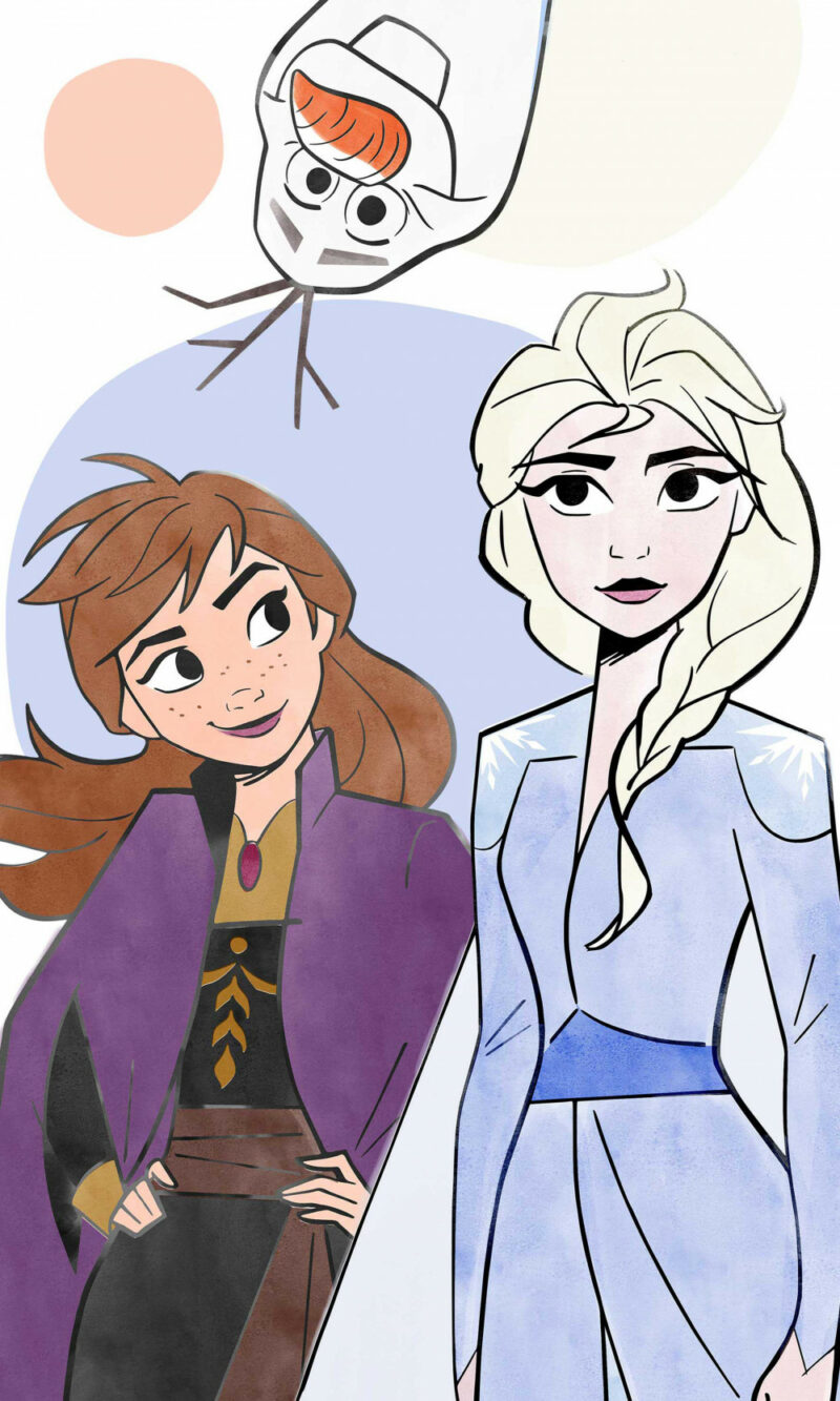 Disney Frozen Family Παιδική Πετσέτα Χεριών – Προσώπου 30×50 cm 5896463