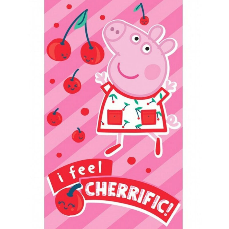 Peppa Pig Cherrific Παιδική Πετσέτα Χεριών – Προσώπου 30×50 cm 5872435