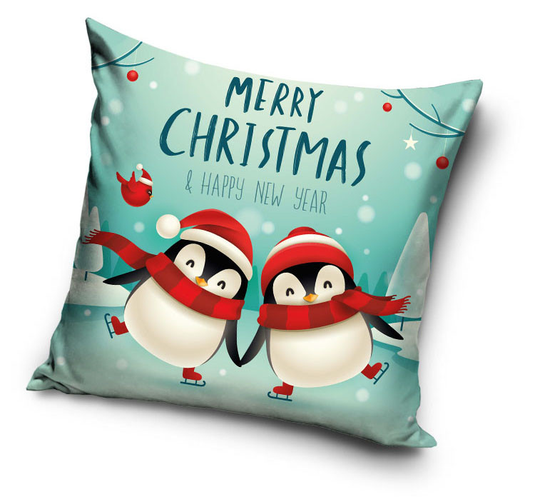 Merry Christmas Μαξιλαροθήκη Διακοσμητική για παιδιά 40×40 cm 5872630