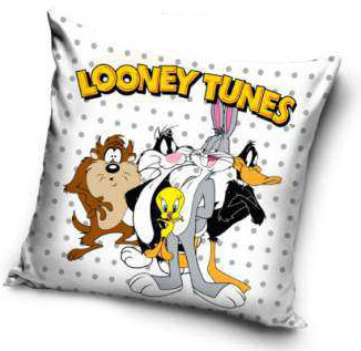 The Looney Tunes Μαξιλαροθήκη Διακοσμητική για παιδικό δωμάτιο 40×40 cm 5872478