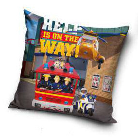 Fireman Sam Way Παιδική διακοσμητική μαξιλαροθήκη 40×40 cm 5867634