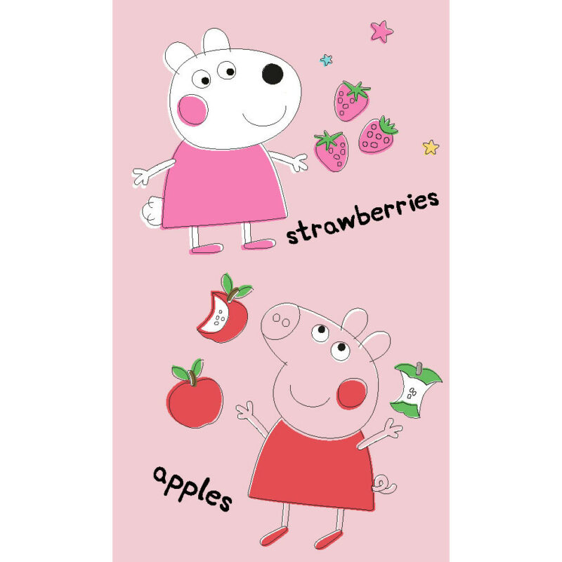 Peppa Pig Fruits Παιδική Πετσέτα Χεριών – Προσώπου 30×50 cm 5872437