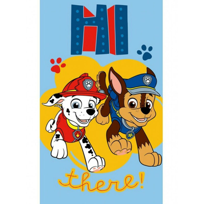 Paw Patrol Hi There Παιδική Πετσέτα Χεριών – Προσώπου 30×50 cm 5896552