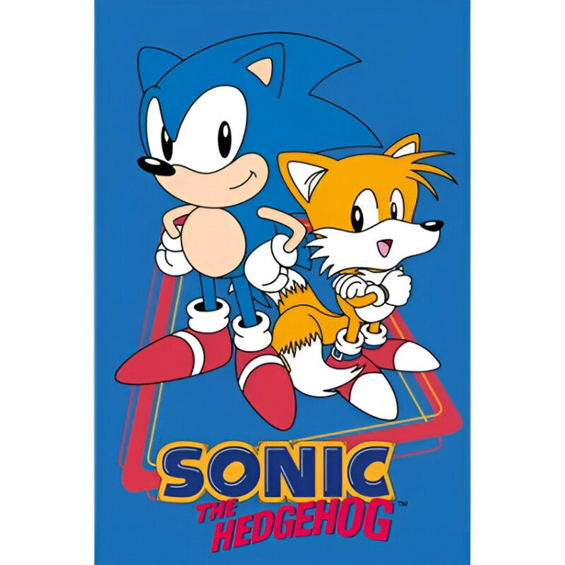 Sonic the Hedgehog Tails Παιδική Πετσέτα Χεριών – Προσώπου 30×50 cm 5872449