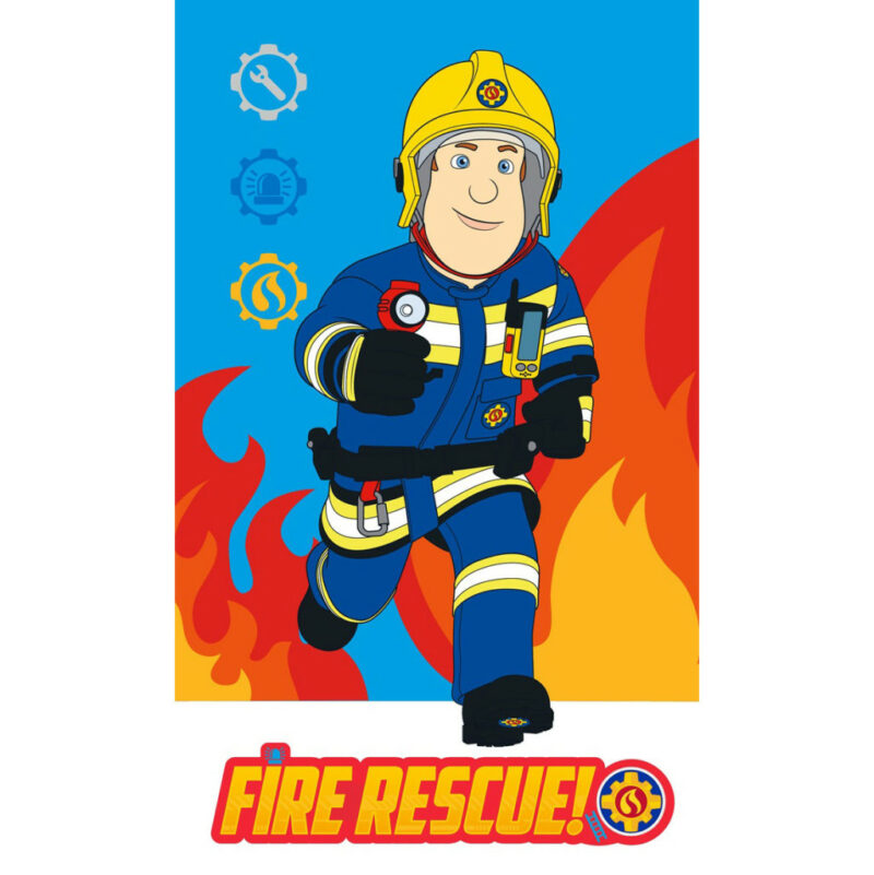 Fireman Sam Rescue Παιδική Πετσέτα Χεριών – Προσώπου 30×50 cm 5896603