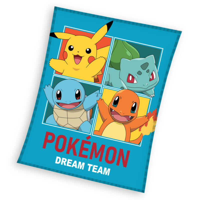 Pokémon Dream Team Κουβέρτα Flannel Polar Fleece 110×140 cm 5885349