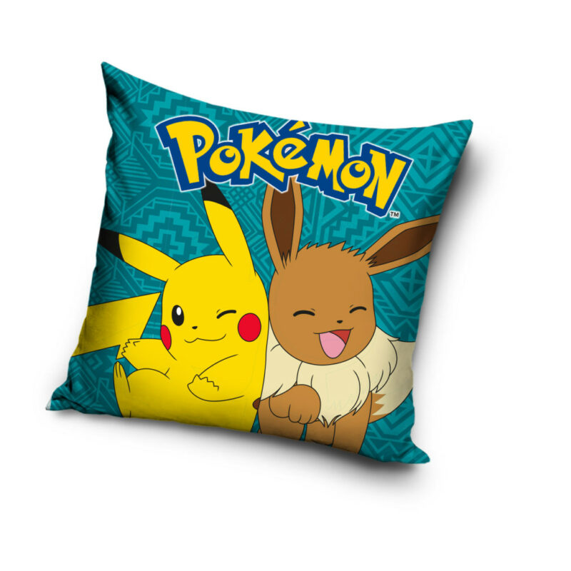 Pokémon Eevee Βελούδο Μαξιλαροθήκη Διακοσμητική για παιδιά 40×40 cm 5885142