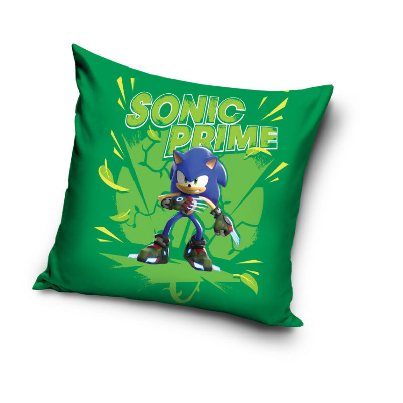 Sonic the Hedgehog Green Μαξιλαροθήκη Διακοσμητική για παιδικό δωμάτιο 40×40 cm τύπος Βελούδου 5885192