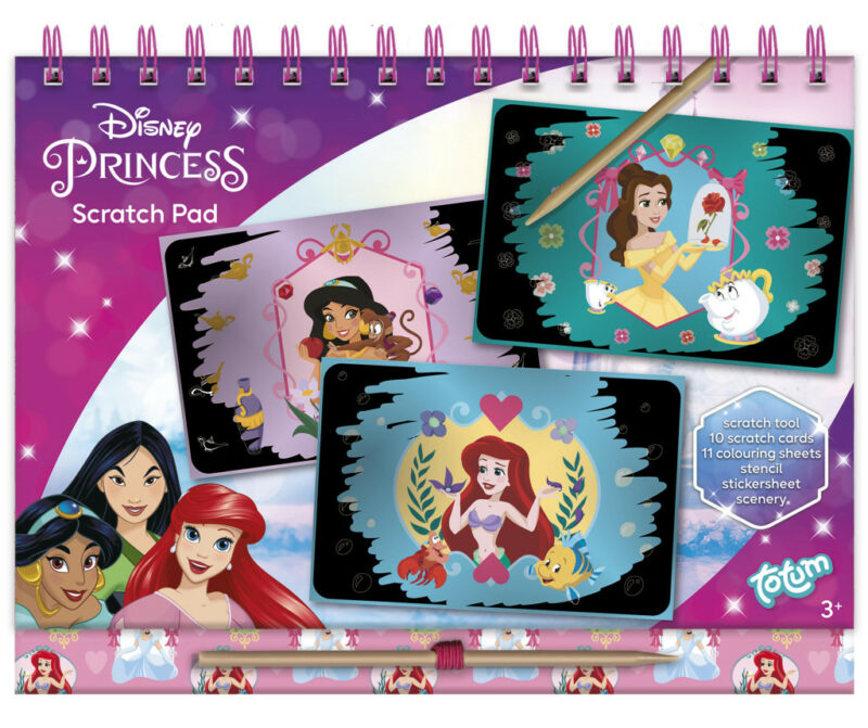 Disney Princess Beauty Σετ Scratch Art και Δραστηριοτήτων 5903186