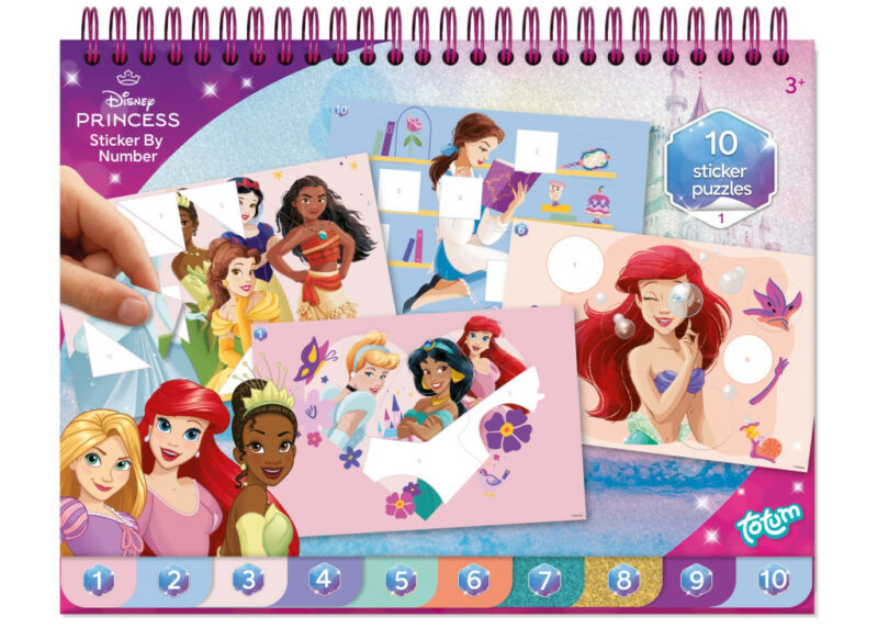 Disney Princess Sprinkle Party Σετ Ιστοριών με Αυτοκόλλητα και Ζωγραφική Puzzle 5902629