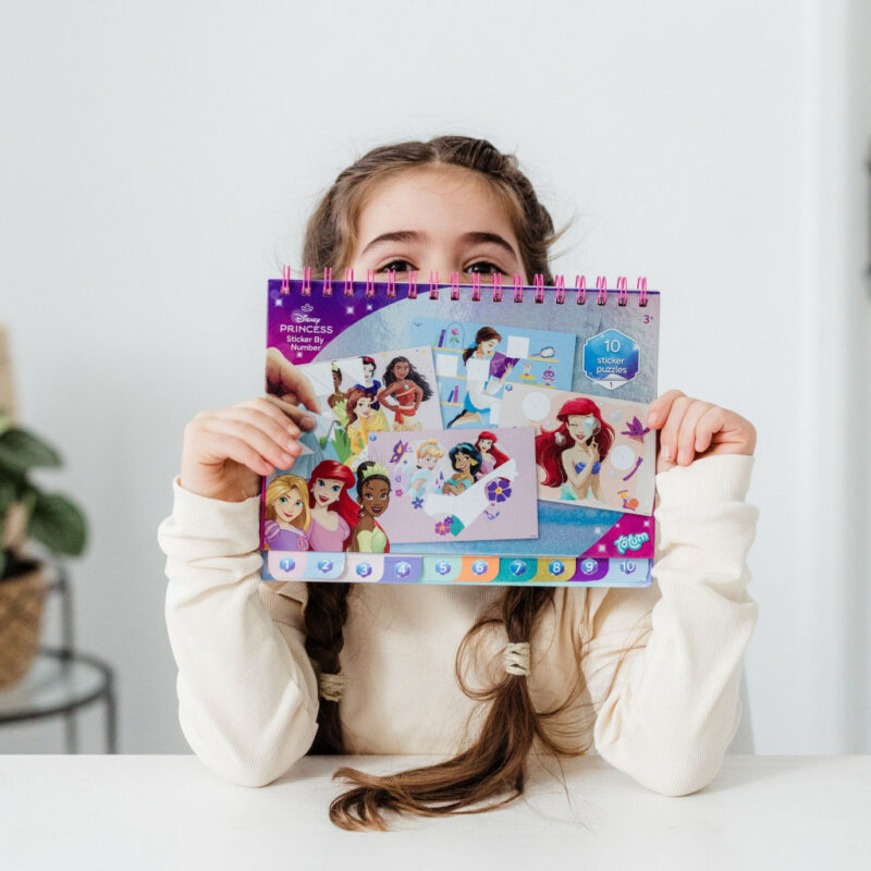 Disney Princess Sprinkle Party Σετ Ιστοριών με Αυτοκόλλητα και Ζωγραφική Puzzle 5902633