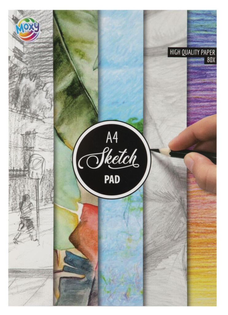 Colour Moxy Sketchbook 80 Pages A4 5977328