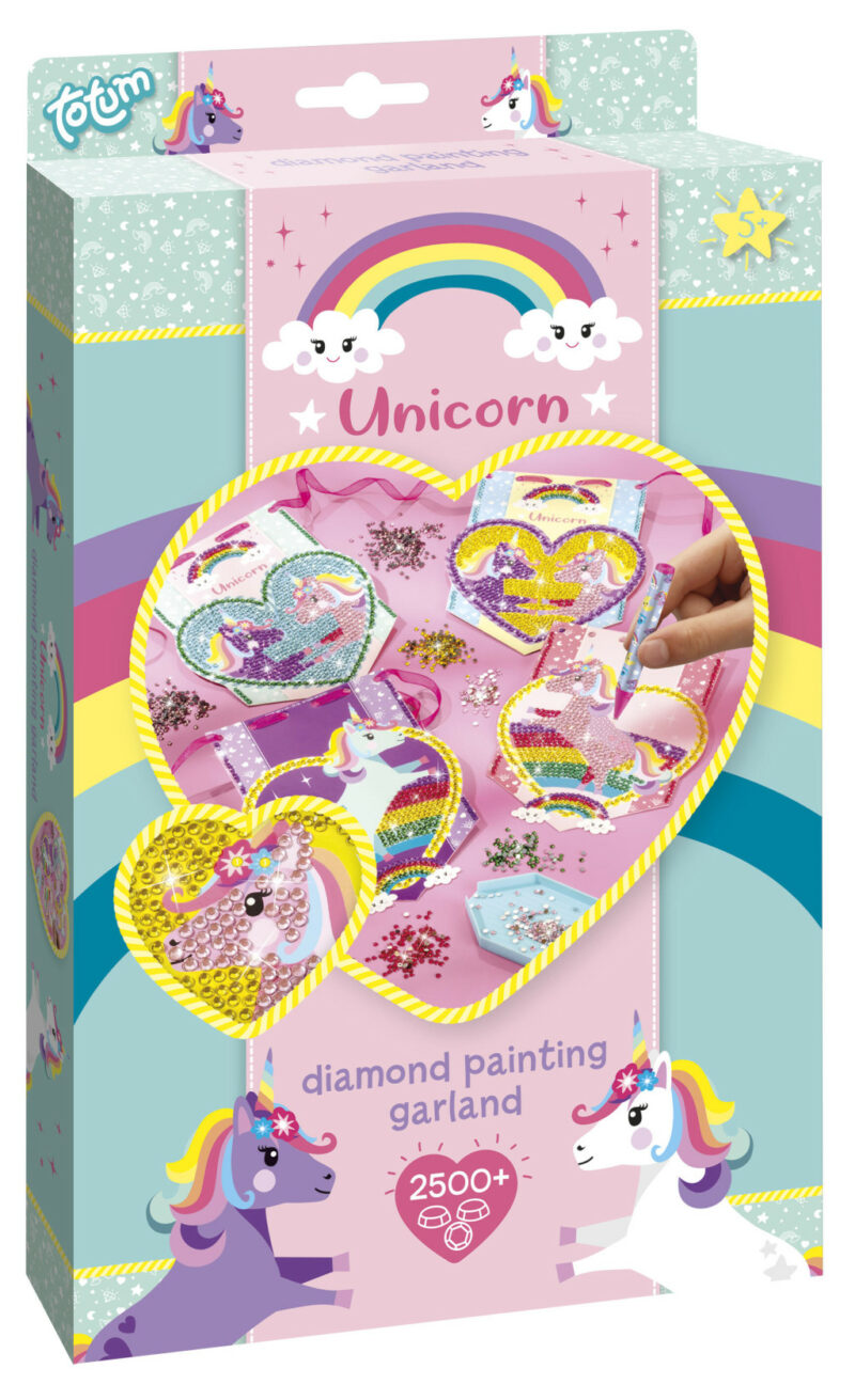 Unicorn Heart diamond Σετ Γιρλάντας με Διακοσμητικά 5902892