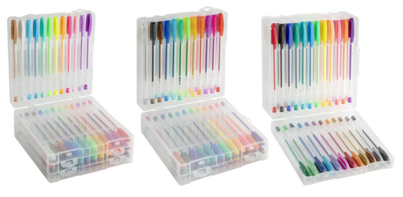 Colour Moxy 48-piece gel pen set in box 5977194