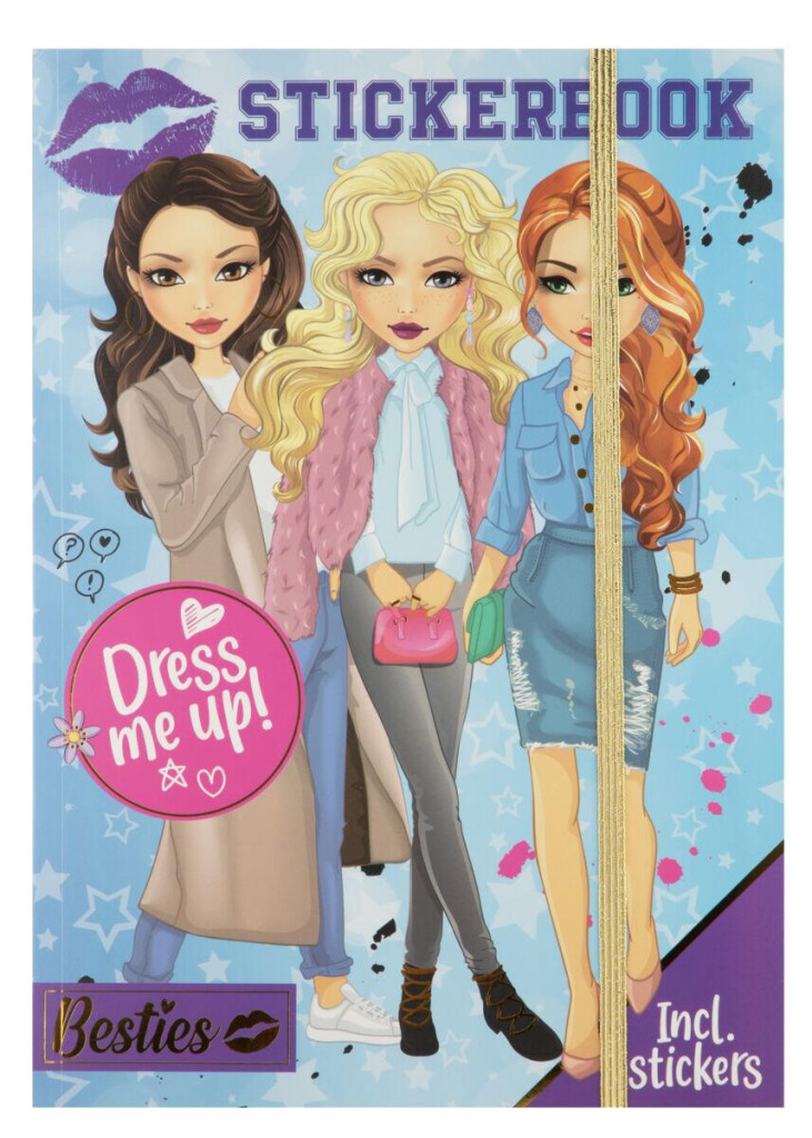Colour Besties Dress-up play set with stickers 5976550