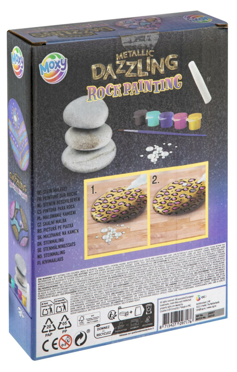 Colour Metallic Σετ Ζωγραφικής Βότσαλων 5902844