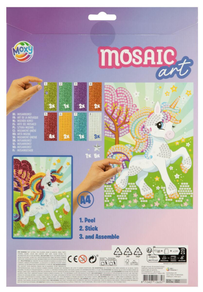 Unicorn Fun Sparkling Foam Mosaic Creative Set 5976791