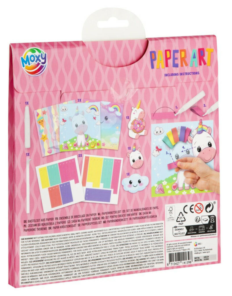 Unicorn Cute paper creative set 5976787