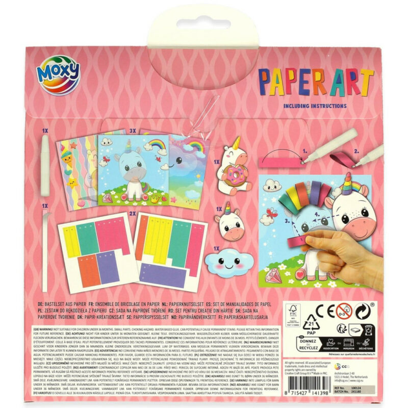 Unicorn Cute paper creative set 5976788
