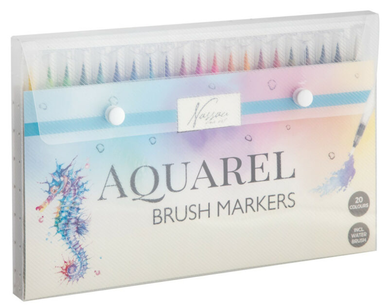 Colour Nassau water-based felt Σετ Στυλό 20 Τεμαχίων 27×17 cm 5902516