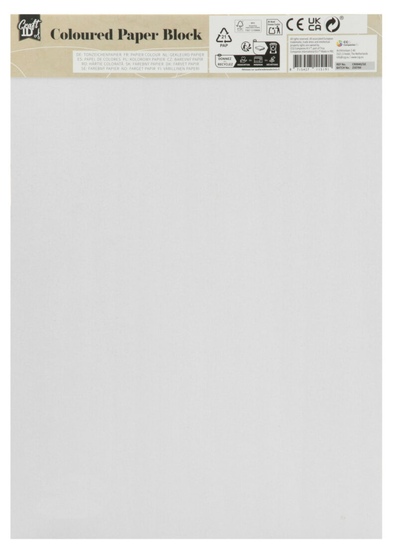 Colour Craft drawing pad 24×34 cm 12 colors 5976649