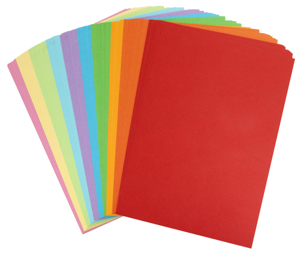 Colour Craft Multicolour Cardboard Paper A4