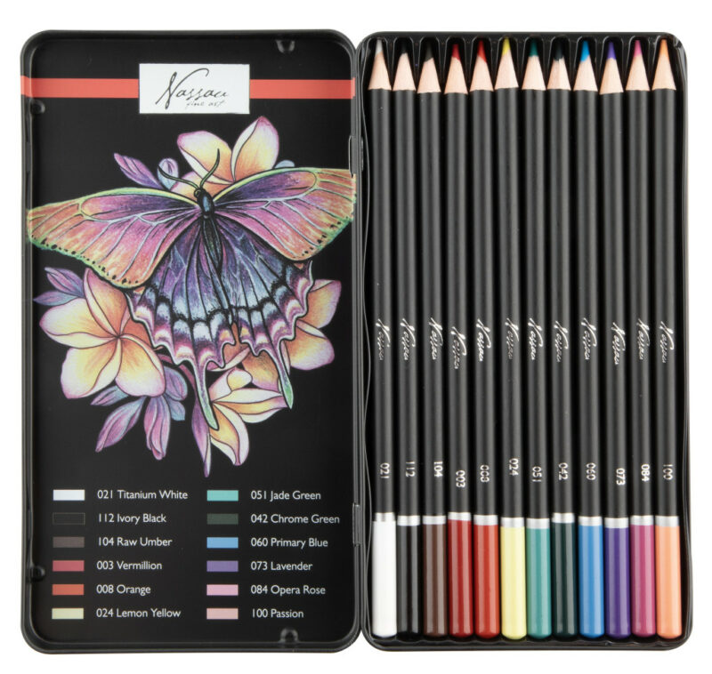 Colour Nassau artist pencil set 12 pcs 5977109