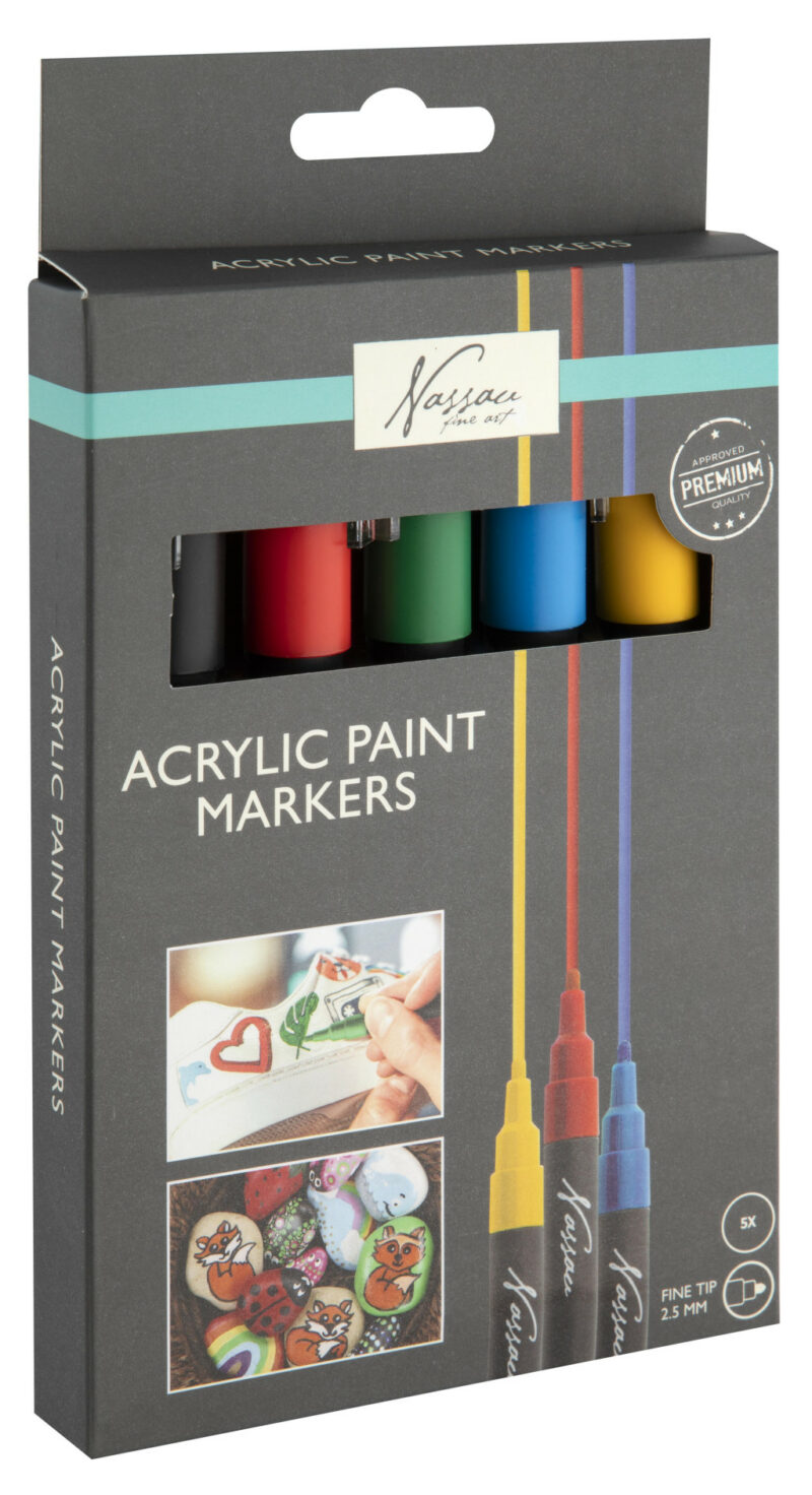 Colour Nassau Ακρυλικό Σετ Μαρκαδόρων 5902309