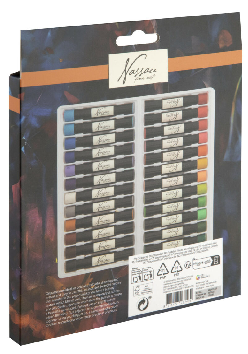 Colour Nassau oil pastel chalk set 24 pcs 5977205