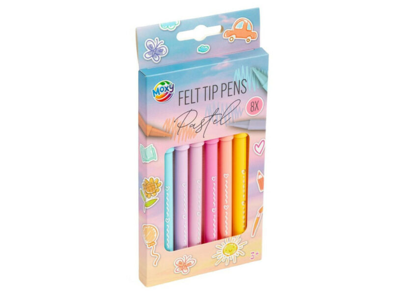 Colour Pastel set of 8 felt-tip pens 5977256
