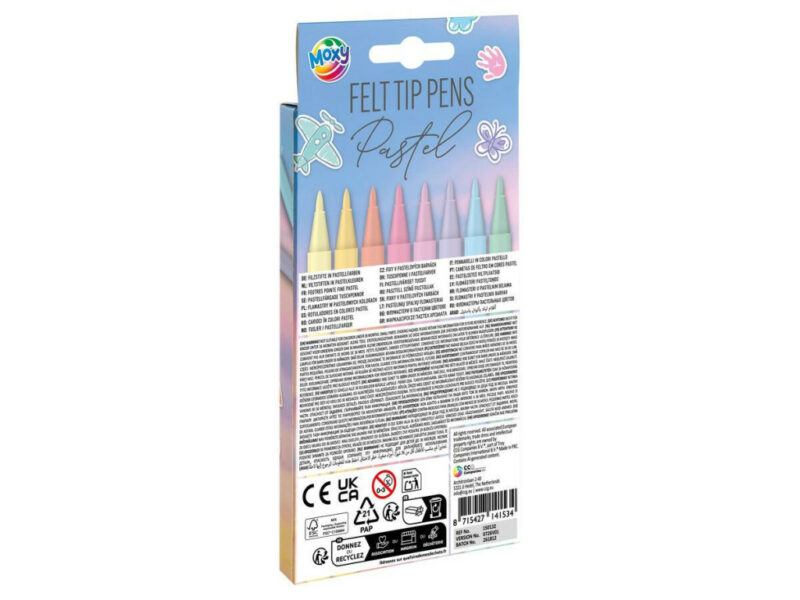 Colour Pastel set of 8 felt-tip pens 5977257