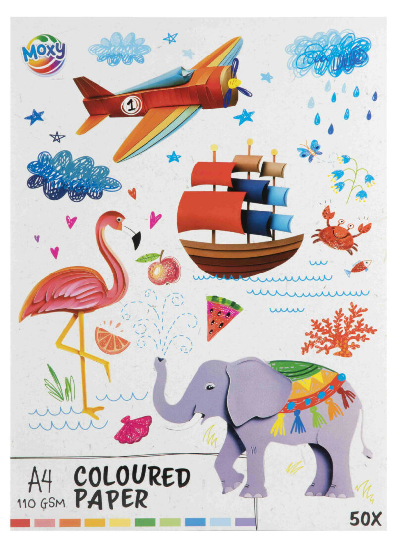 Colour Moxy creative paper set 50 sheets 5976701