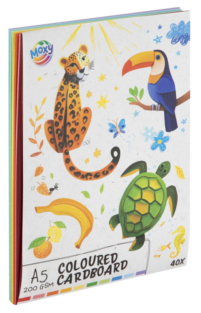 Colour Moxy creative paper set 40 sheets A5 5976698