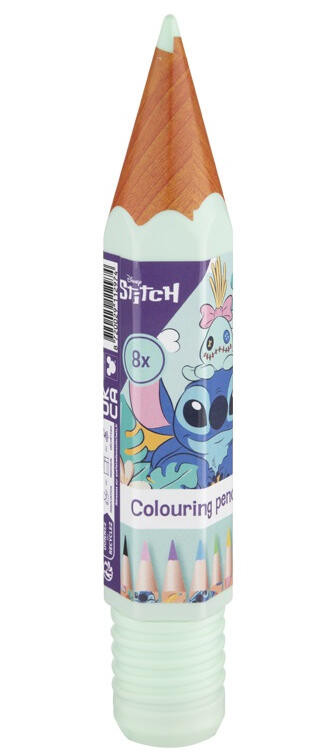 Disney Lilo and Stitch Cute colored pencil set 8 pcs 5977089