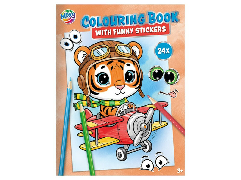 Animals Friends coloring sticker 5999681