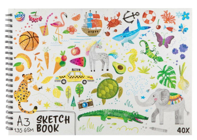 Colour Moxy A/3 spiral sketchbook 5977322