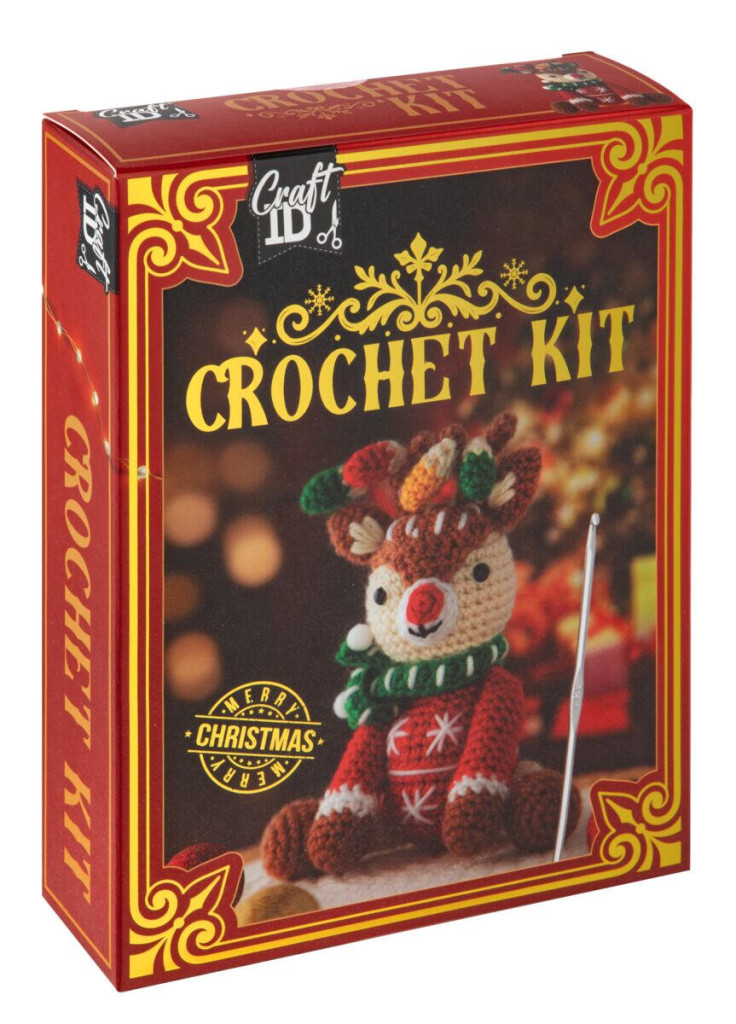Christmas Festive Creative Reindeer Crochet Set 5976566